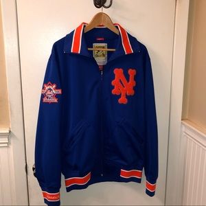 MITCHELL AND NESS - NWT NY METS JACKET
